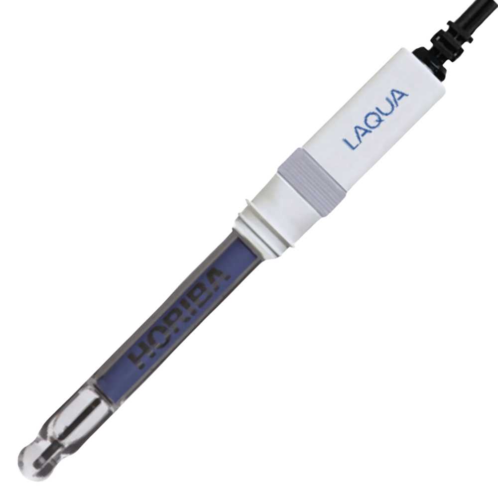 Horiba รหัสสินค้า 1076A-10C โพรบวัดพีเอชชนิดแก้ว,Glass body pH half-cell for low-conductivity water&non-aqueous solvents ,(P/n: 3014093084 )
