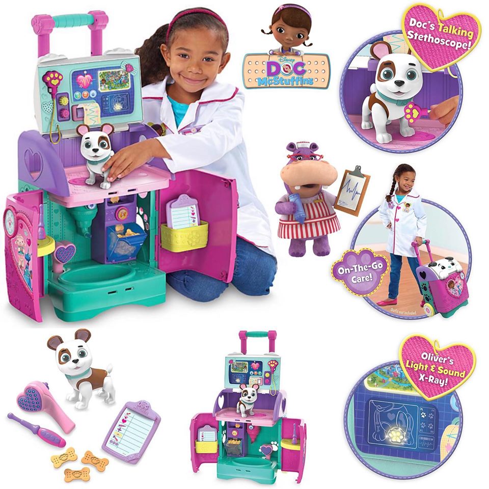 ชุดอุปกรณ์สัตวแพทย์ฉุกเฉิน Doc McStuffins Pet Rescue Mobile Playset