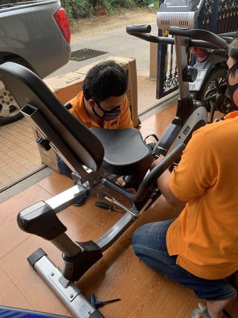 จักรยานออกกำลังกายเอนปั่น BH รุ่น H610 ตัวโชว์