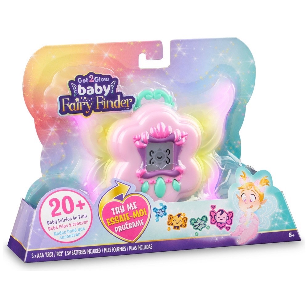 นำเข้า US Got2Glow Baby Fairy Finder by WowWee - Pink Electronic Pet - ราคา 990 บาท