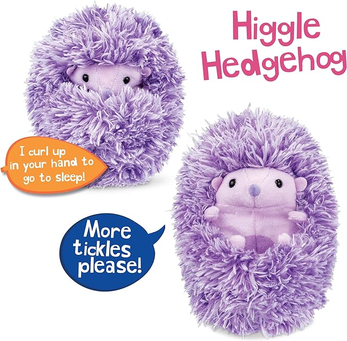 นำเข้า USA Curlimals Higgle the Hedgehog - โต้ตอบ, เคลื่อนไหว, พูดคุย,ตุ๊กตาเม่น สัตว์เลี้ยงของเล่นหัวเราะคิกคัก, กว่า 50 เสียง, 5 นิ้ว เหมาะสําหรับเด็กอายุ 3+ปี ราคา 1,490 บาท