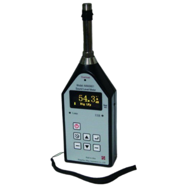 AIHUA รุ่นAWA5661-1Bเครื่องวัดความดังของระดับเสียง,Low noise measurement,sound level meter,class-1,meas.range:17dB～132dB