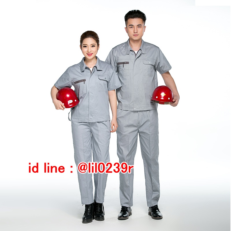 M6201002 เสื้อช่าง,เสื้อช้อป,เสื้อวิศวกร,เสื้อช่างยนตร์,เสื้อช่างไฟฟ้า,เสื้อช่างกลโรงงาน สีภาพ M-3XL M6201002 ชุด