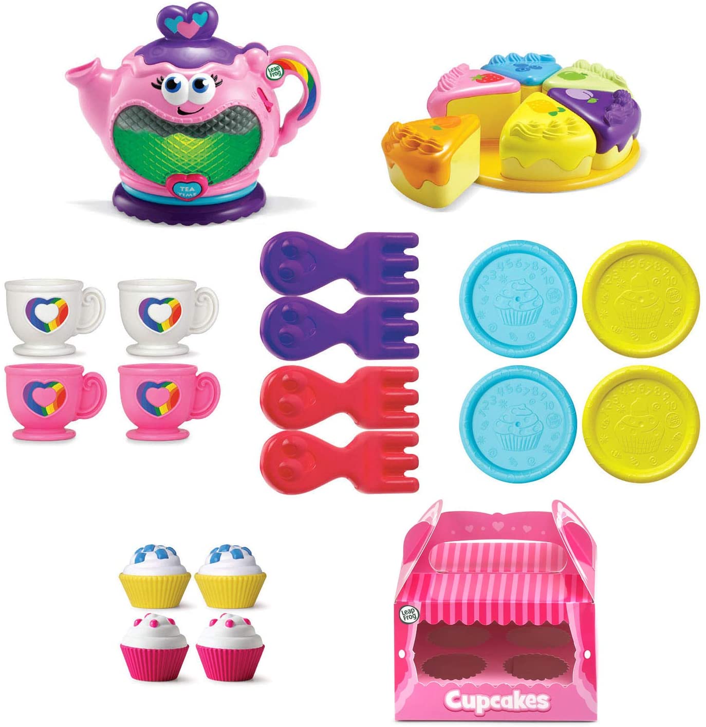 ชุดกาน้ำชาหลากสี LeapFrog Musical Rainbow Tea Party Deluxe ราคา 2,390.-