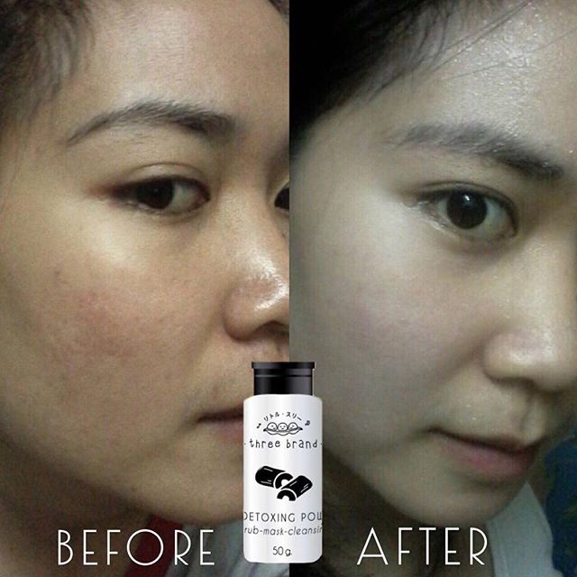 Detox powder three brand (ขนาดทดลองแบบซอง)