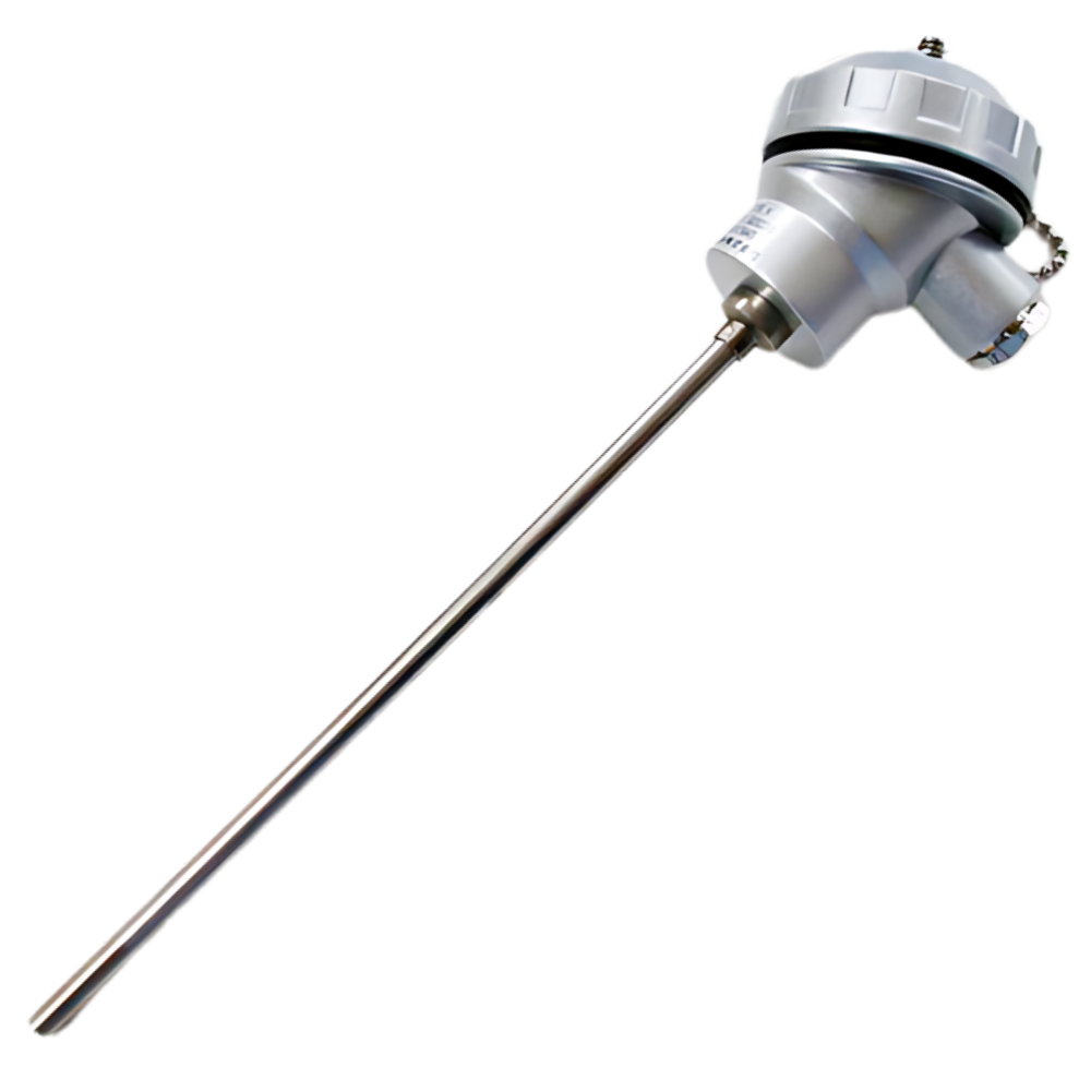 NihonDensoku รหัสสินค้า TN2-6.4-75-K เซ็นเซอร์วัดอุณหภูมิเทอร์โมคัปเปิลแบบมีปลอกหุ้ม,Terminal box-type sheathed thermocouple class-II,temp.range:0～803,outer:φ6.4mm.
