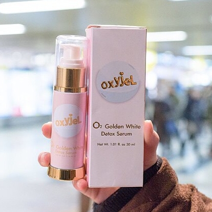ซีรั่มทำความสะอาดผิวหน้า (Oxyjel O2 Golden White Detox Serum)