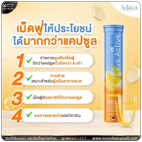 เม็ดฟู่เอโลว่า Aelova (ส่งฟรี)