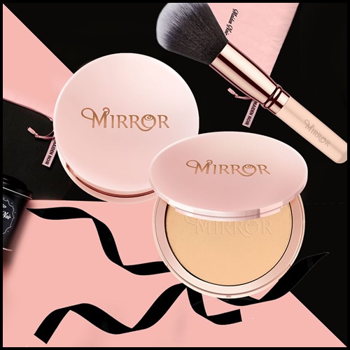 แป้งมิลเลอร์ MIRROR Natural Skin & Oil Control Foundation Powder