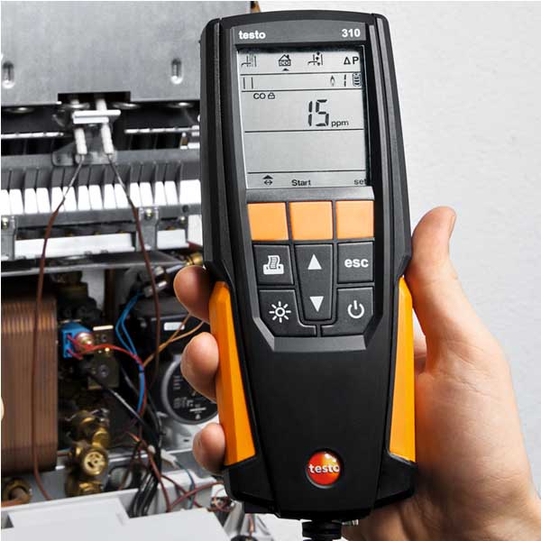 TESTO รุ่นTESTO310เครื่องวิเคราะห์ก๊าซไอเสียจากการเผาไหม้Testo Combustion Exhaust Gas Analyzer TESTO310