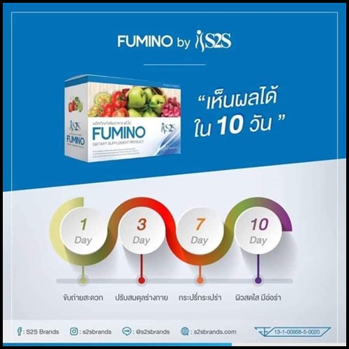ฟูมิโน่ ดีท็อกซ์ Fumino Detox S2S