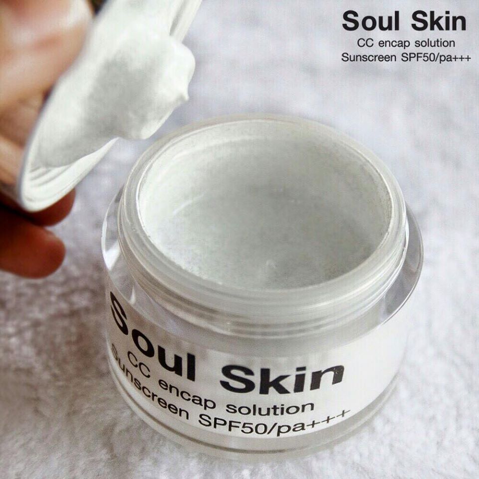 ครีม โซล สกิน ซีซี Soul Skin CC encap 9 in 1 solution sunscreen SPF50/pa+++