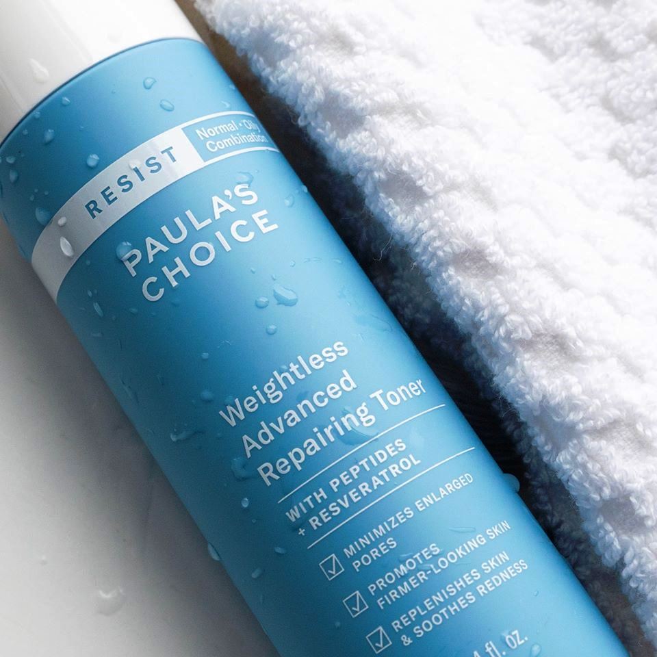 PAULA'S CHOICE :: Resist Weightless Advanced Repairing Toner โทนเนอร์ลดเลือนริ้วรอย สูตรบางเบา กระตุ้นสร้างคอลาเจน กระชับรูขุมขน ลดรอยแดงจากสิว