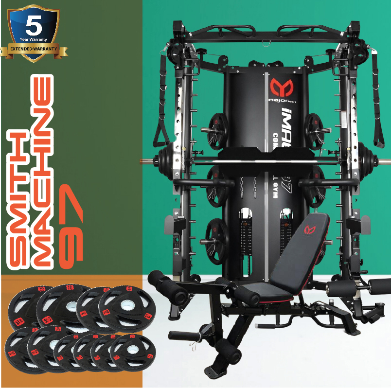 Smith Machine IMAGG 97/PinLoad 118 kg รีวิวสมิทแมชชีน