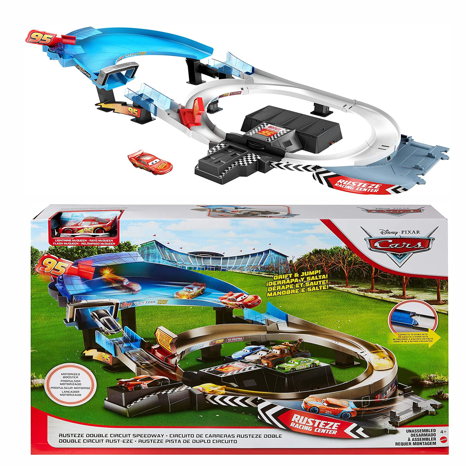 สนามเเข่งรถสุดมันส์ Disney Pixar Cars Rust-Eze Double Circuit Speedway Playset Test Track Set ราคา 3190 บาท