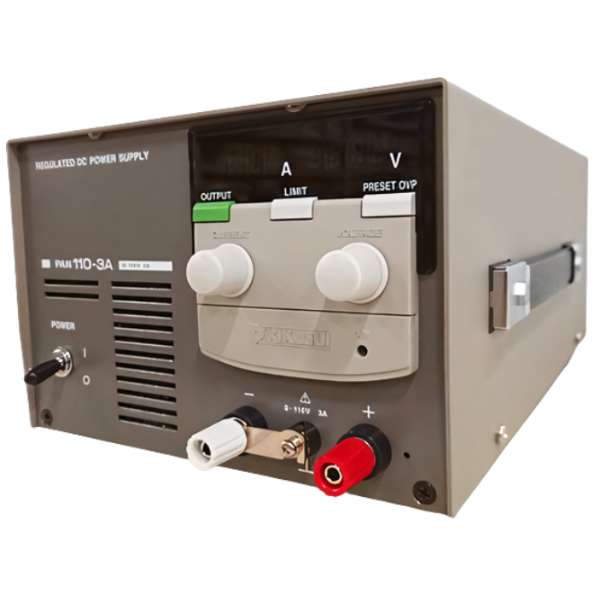 Kikusui รุ่นPAN110-3Aเครื่องแปลงไฟฟ้ากระแสสลับเป็นแรงดันไฟฟ้ากระแสตรง,High Reliability DC Power Supply(CV/CC),Output:0～110V/0～3A