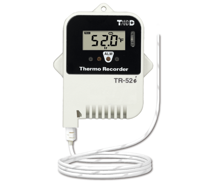 T&D รุ่นTR-52iเครื่องวัดและบันทึกอุณหภูมิขนาดกระทัดรัด,Small waterproof Temperature1ch(External)Data Logger,range:-60～155°C