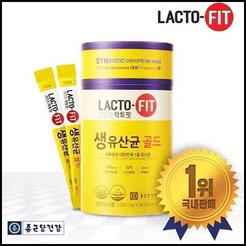ดีท็อกซ์ Lacto-fit Probiotics สุดฮิตจากเกาหลี (ของแท้)