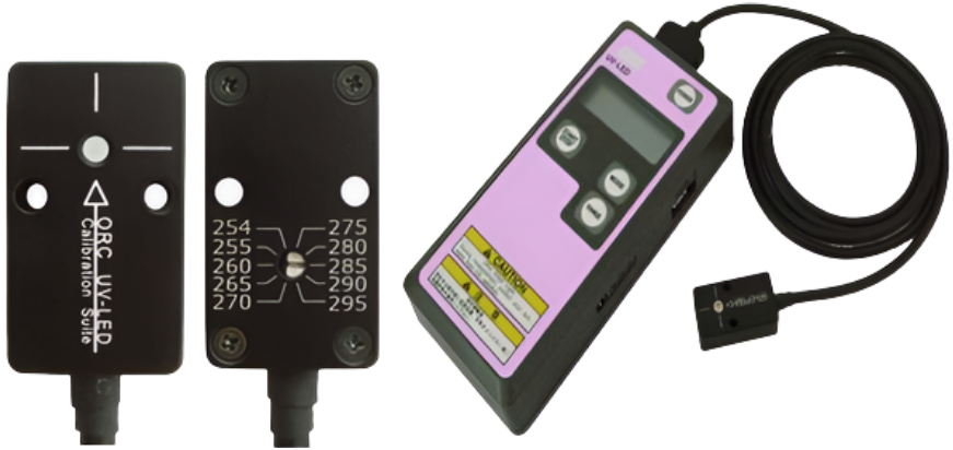 ORC รุ่นUV-LED-CS01Cเครื่องวัดค่าความเข้มแสงและยูวี,UV-LED Intensity and Energy Meter with separate Sensor for special Wavelength ranges