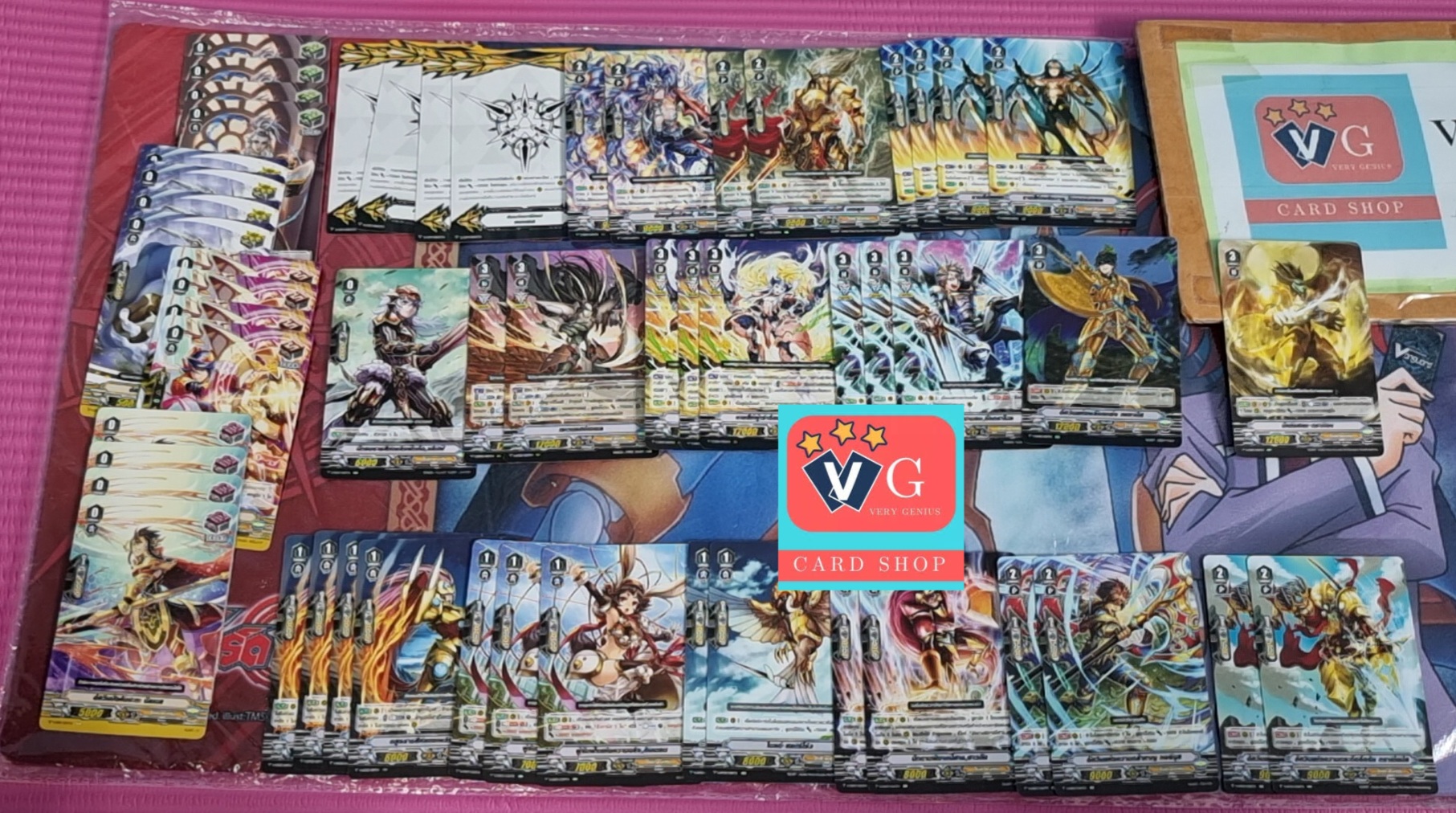 เด็คโกลพาลาดิน เรเวนเอเซล 50ใบ จัดเด็คใหม่ง่ายจุงเบยv-bt03 กิฟ4ใบ