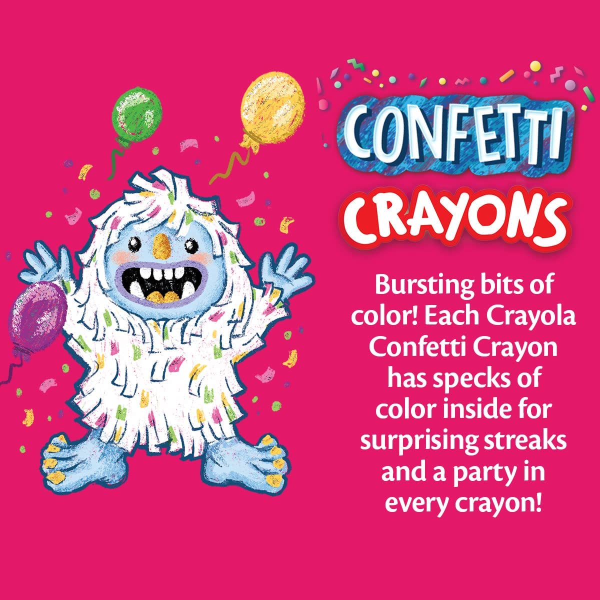 นำเข้า🇺🇸 Limited Edition คอลเลกชั่นดินสอสีเทียนสุดพิเศษ 120 แท่ง Crayola Specialty Crayons: Special Effects -120Ct