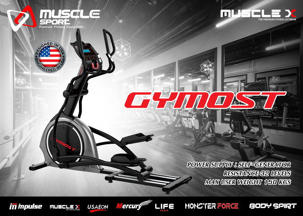เครื่องเดินวงรี Gymost Eli2 Elliptical Trainer