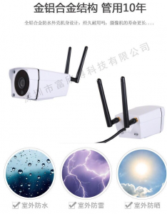 กล้องวงจรปิดไร้สาย OUTDOOR-P2P#1950-11200-26-610818