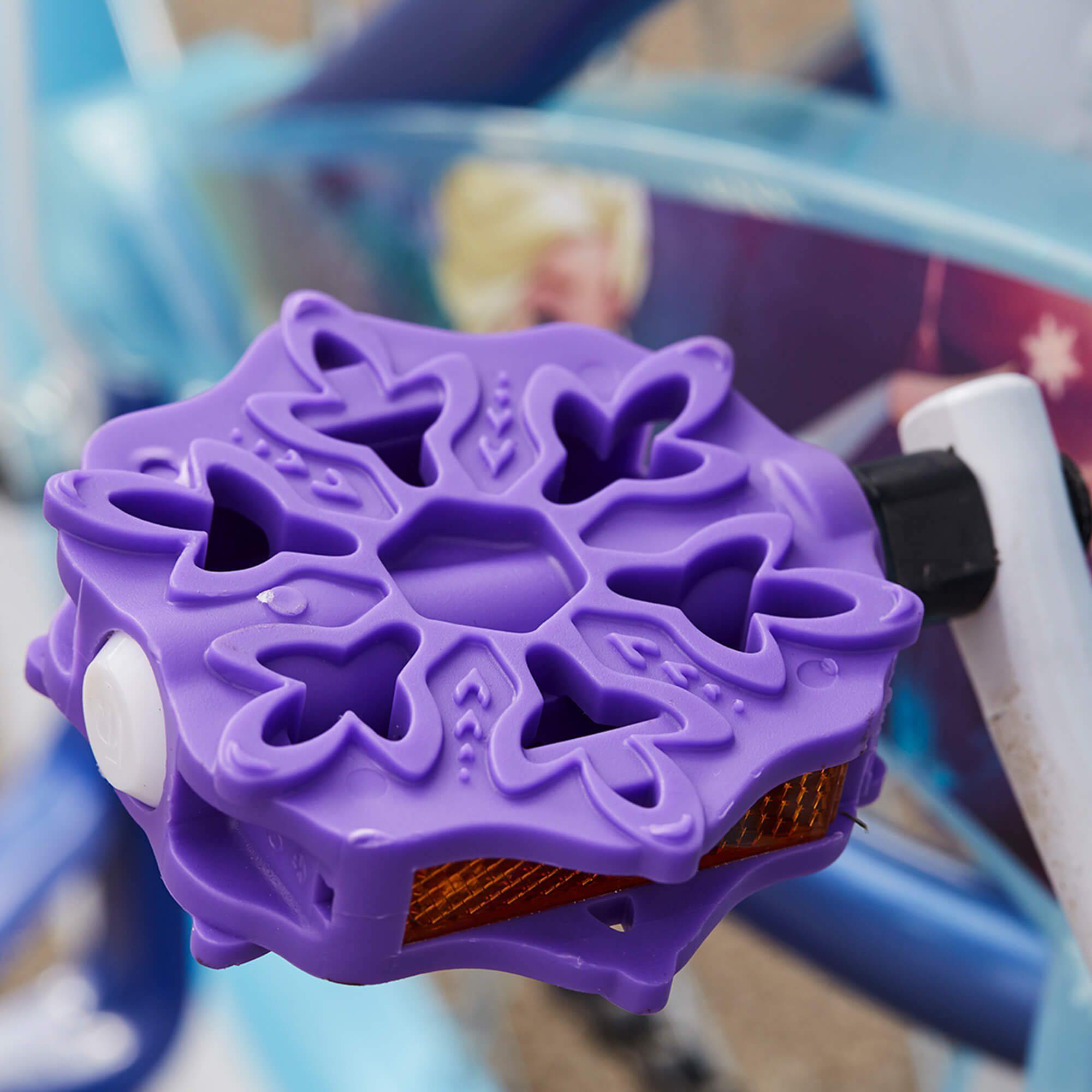 จักรยานเด็กลายเจ้าหญิงดิสนี่ย์โฟรเซ่น Disney Frozen 16-inch Girls' Bike by Huffy (สินค้านำเข้า USA) ขนาดล้อ 16 นิ้ว ยี่ห้อ Huffy สำหรับเด็ก5-7 ขวบ