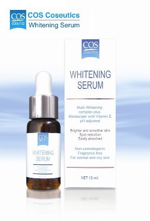 COS COSEUTICS :: Whitening Serum สกัดจากผลไม้เข้มข้น เผยผิวกระจ่างใสอย่างอ่อนโยน ความหมองคล้ำและจุดด่างดำดูจางลง