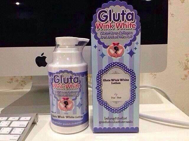 โลชั่นกลูต้าวิงค์ไวท์ (Gluta Wink White lotion)