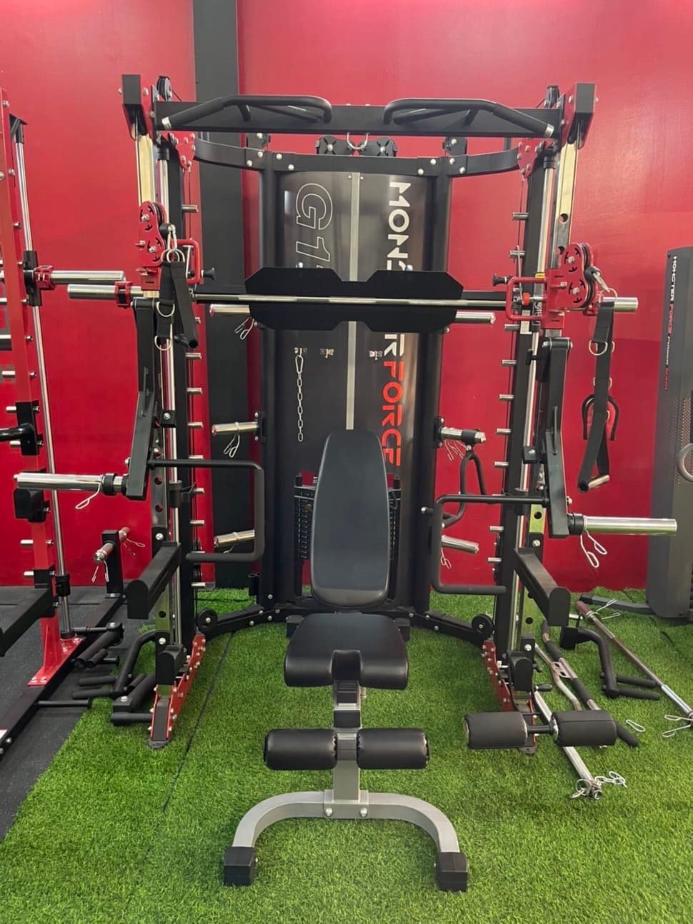 Jammer Arms แจมเมอร์ อาร์ม อุปกรณ์เสริมใช้กับ Smith Machine MONSTER FORCE G11 สมิทแมชชีนG11