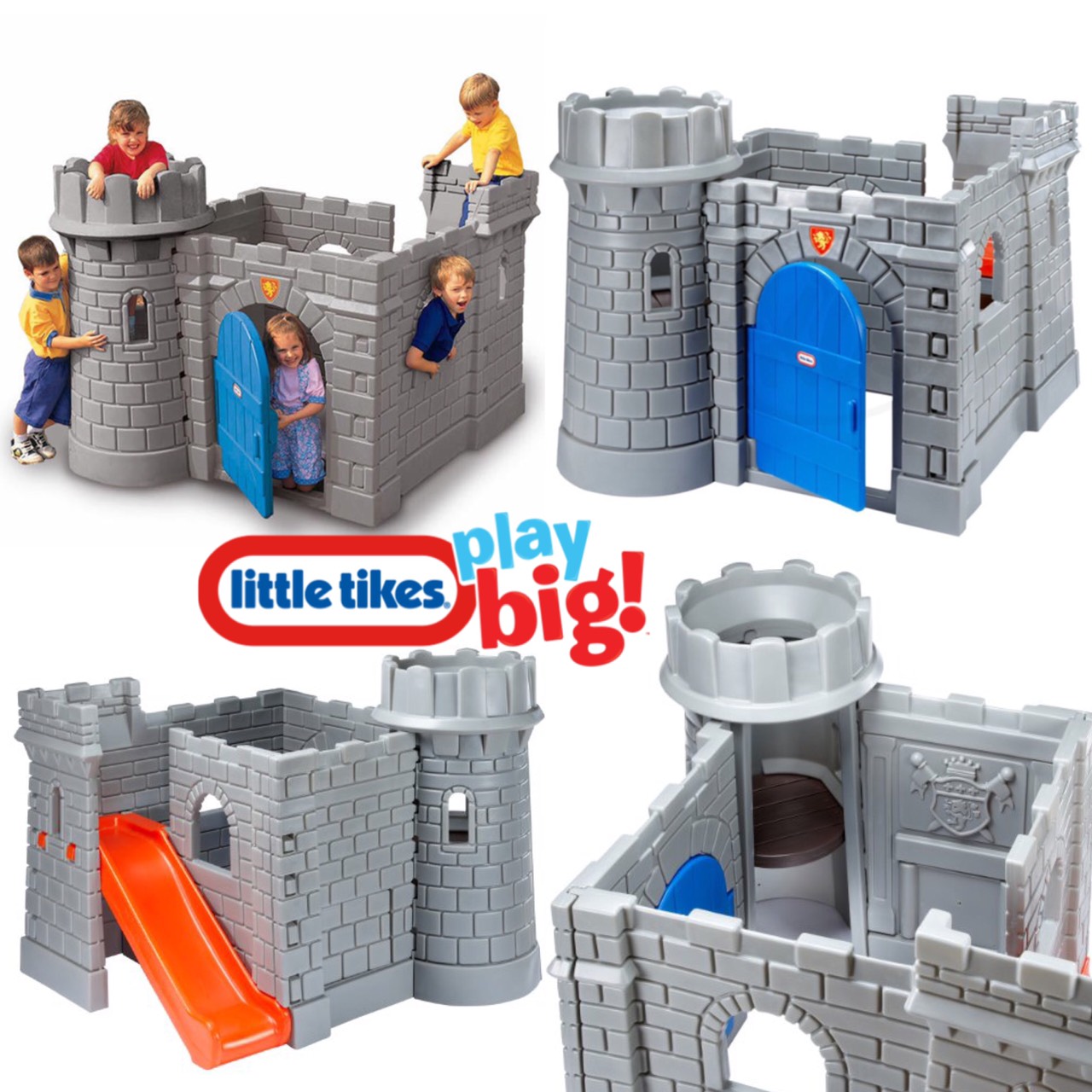 ปราสาทป้อมปราการ จากแบรนด์ Little Tikes - Classic Castle Jungle