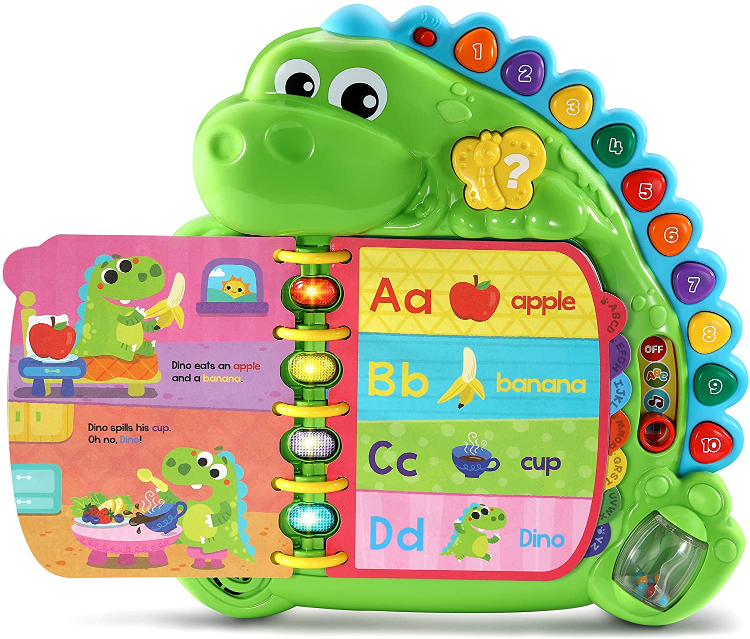 หนังสือตัวอักษร Delightful Day ของ LeapFrog Dino สีเขียว ราคา 1,350 - บาท