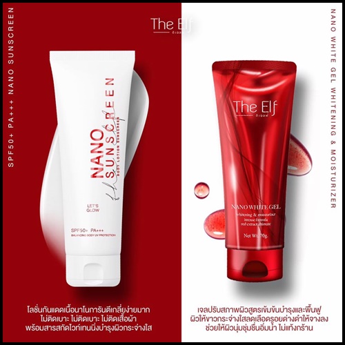 Nano Sunscreen กันแดดนาโน (แพ็คเกจใหม่) ส่งฟรี