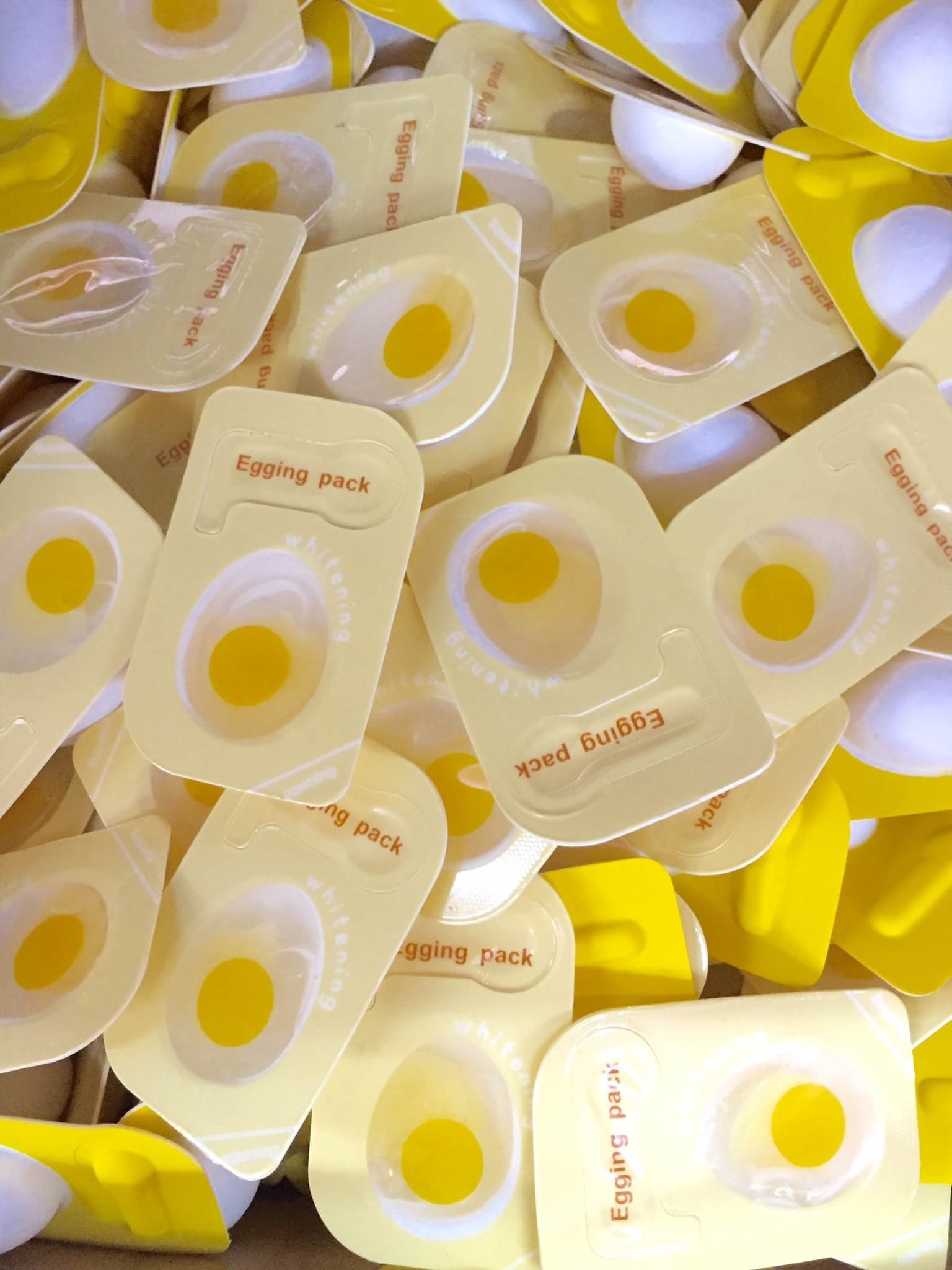 เรียล เอกกิ้ง แพค มาส์กไข่ไก่ หน้าเด้ง เกาหลี (IT Girl Ondresser Real Egging Pack)