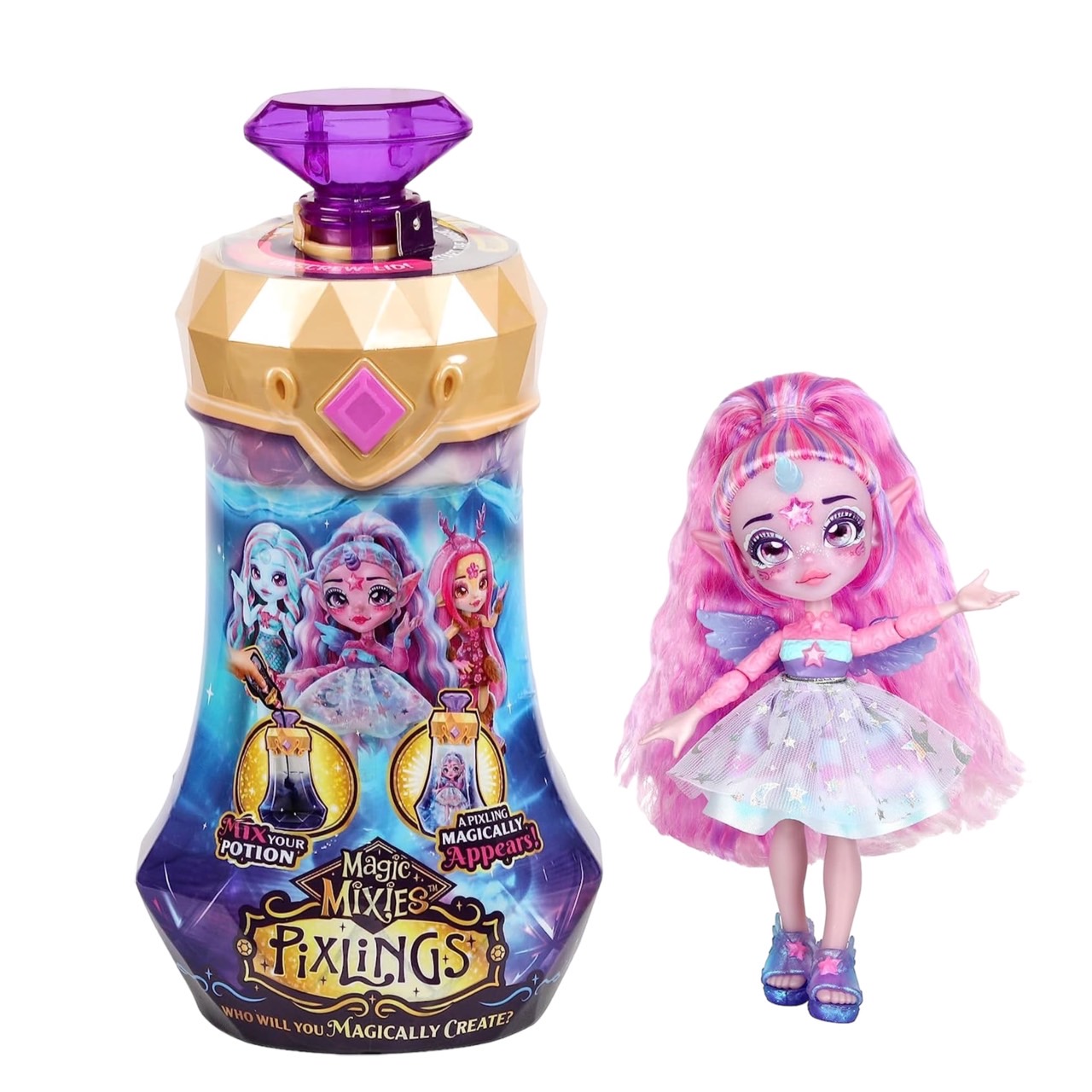 โหลแก้วเวทมนต์ Magic Mixies Pixlings Marena The Mermaid Pixling , ราคา 990 บาท