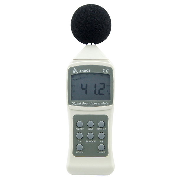 AZ Instrument รุ่น8921 Sound Level Meter,Meas.range:A weight:30～130dB,C weight:35～130dB