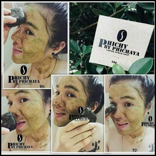 สบู่พิชชี่ชาโคล Phichy by Phichaya