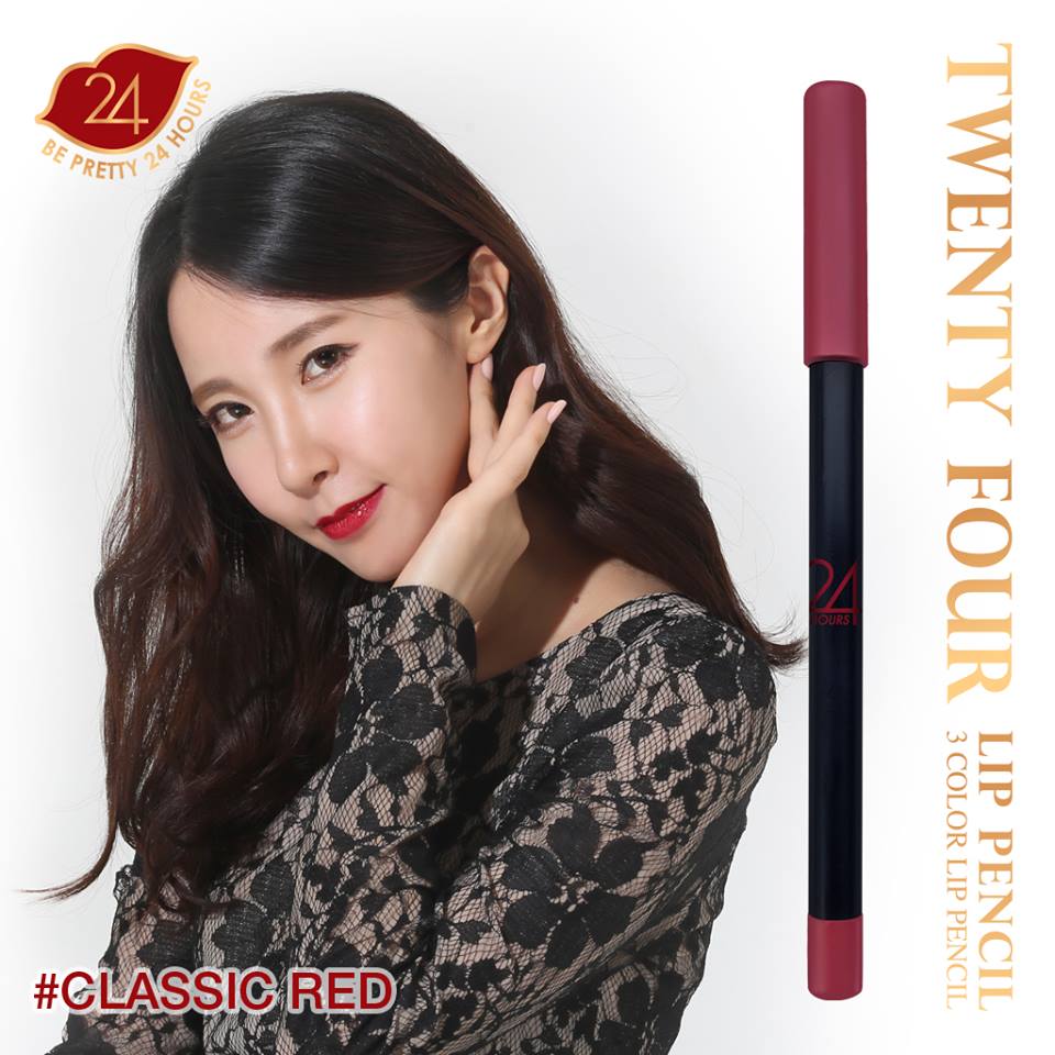 ทเวนตี้โฟร์ ลิป เพนซิล (Twenty Four Lip Pencil 3 Color lip)
