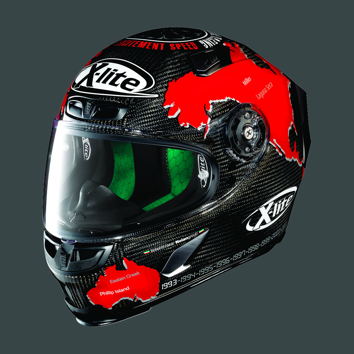 หมวกกันน็อค X-LITE รุ่น X-803 ลาย REPLICA C.CHECA 19