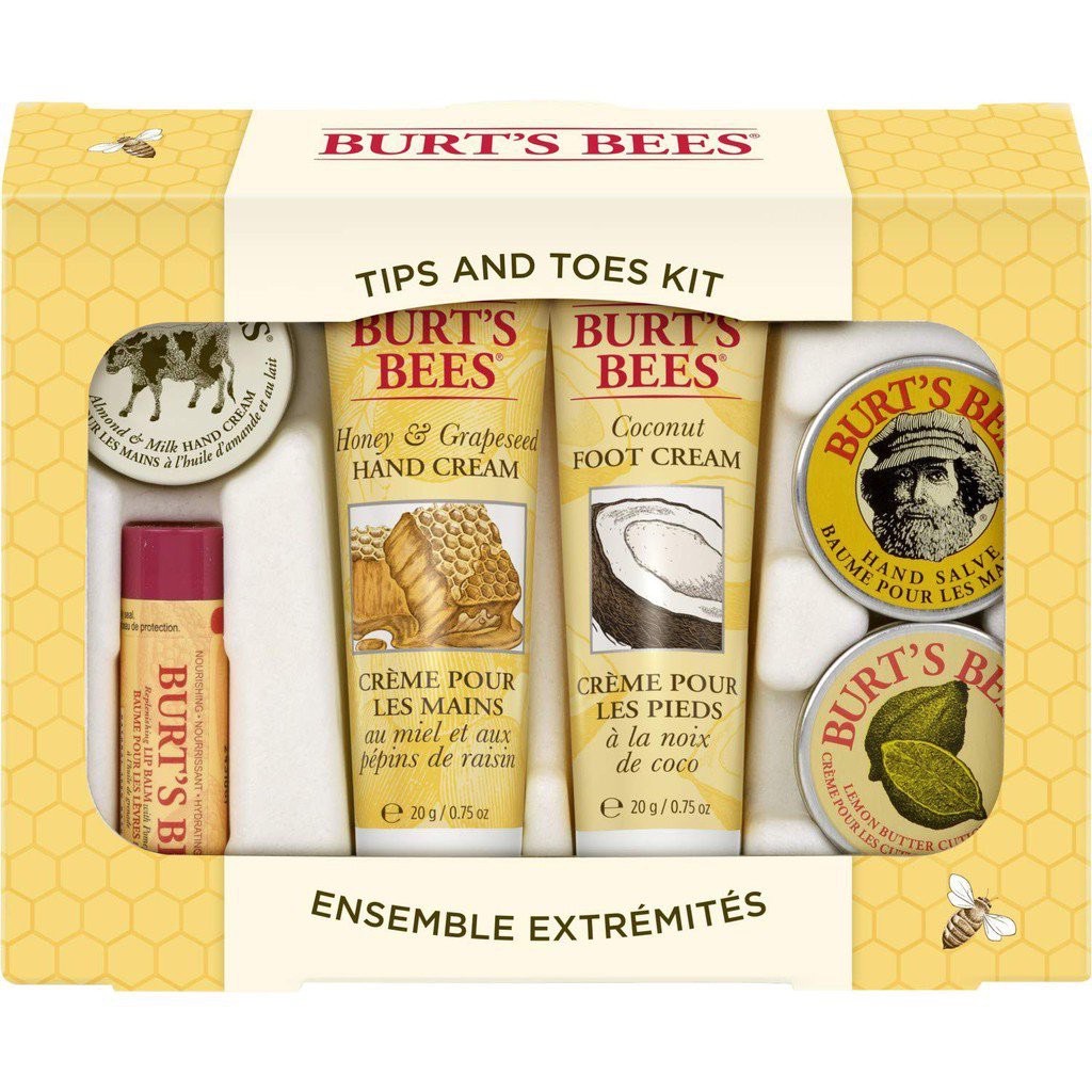 Burt's Bees Tips and Toes Kit Gift Set l Burt's Bees Essential Gift Set e1Lh ราคา 990.- บาท