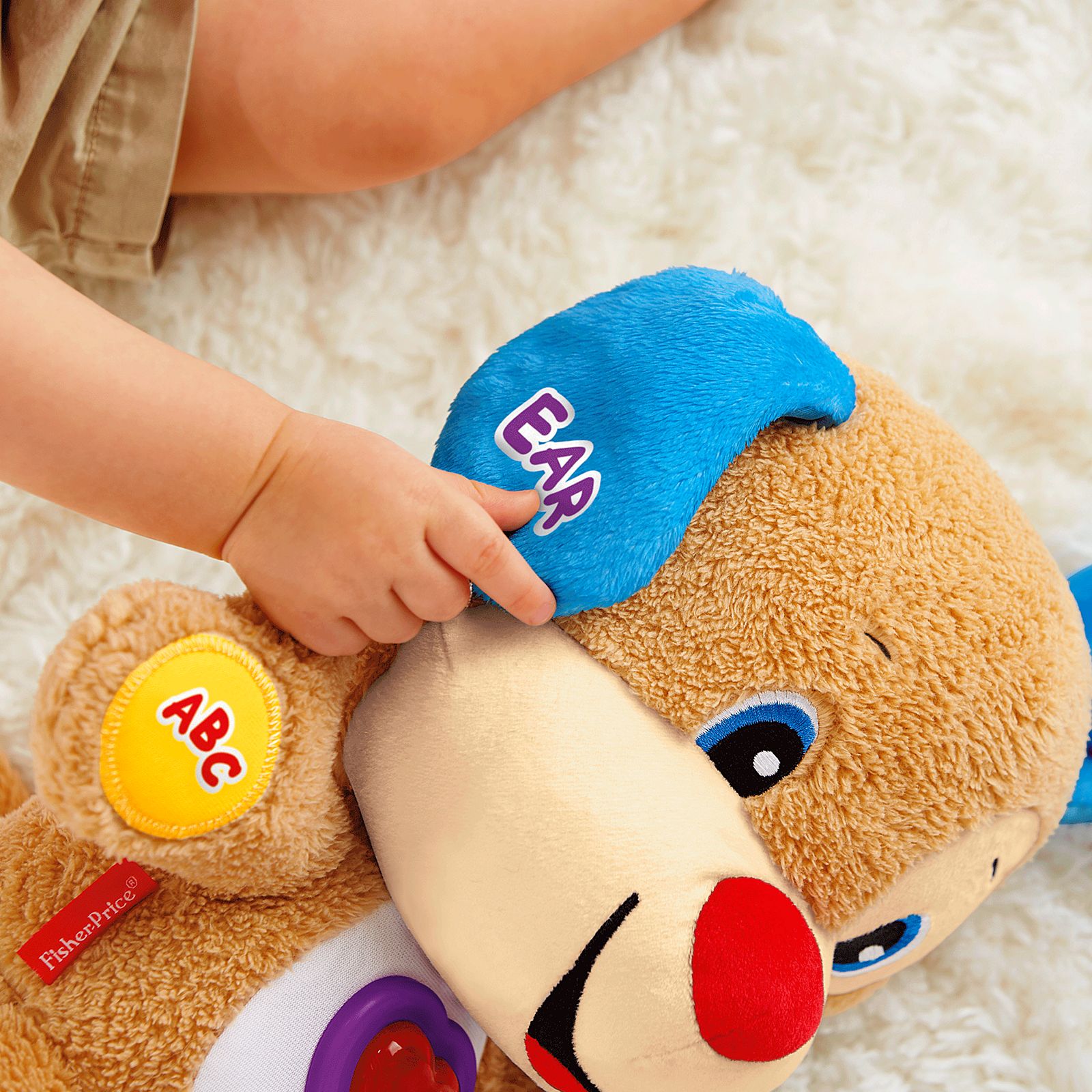 ตุ๊กตาหมาน้อย เจ้าตูบสอนภาษา Fisher-Price Laugh & Learn Smart Stages Puppy ราคา 1250 ส่ง 80 บาท ลทบ รุ่นใหม่ล่าสุด
