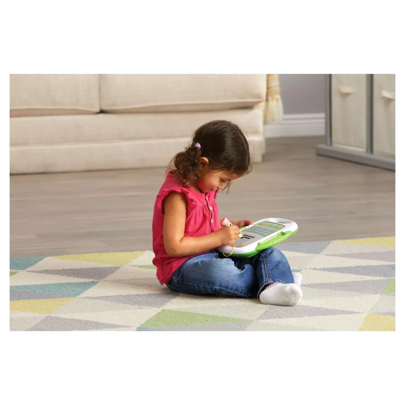 แท็บเล็ต สอนหนังสือมหัศจรรย์ LeapFrog Mr. Pencil's Scribble and Write Green