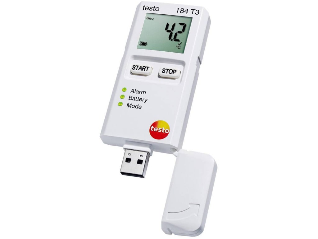 Testo 184-T2 Temperature Data Logger เครื่องบันทึกข้อมูลอุณหภูมิ