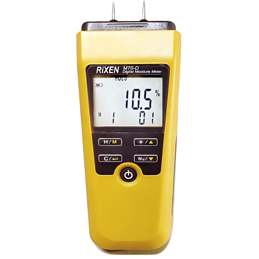 Rixen รุ่น M70-D เครื่องวัดความชื้นวัสดุ,Digital moisture meter,meas.range:5.5～99.9%H2O%WME