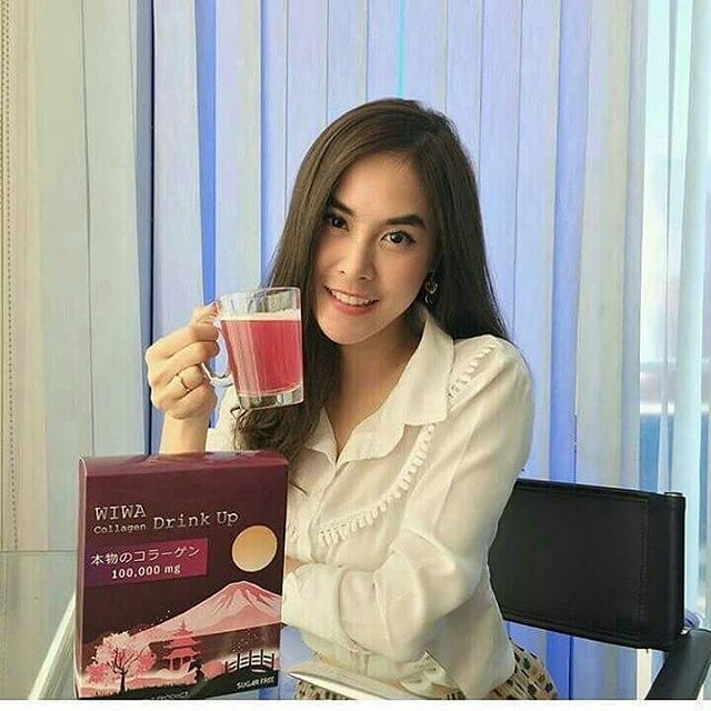 วีว่า คอลลาเจน ดริ้งอัพ (Wiwa Collagen Drink Up อาหารเสริมผิวขาวรักษาฝ้า) ส่งฟรี
