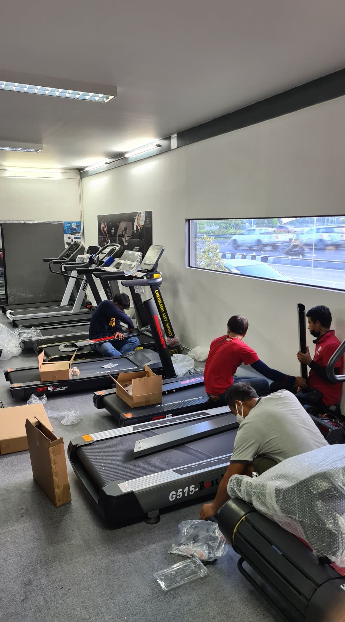 ลู่วิ่งไฟฟ้า Mercury GT5 / Touch Screen จอทัชสกรีน