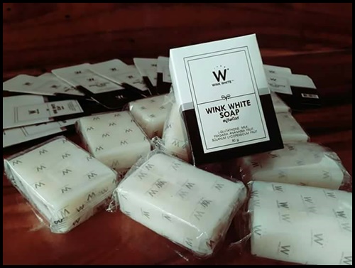 สบู่วิงค์ไวท์ Wink White Soap