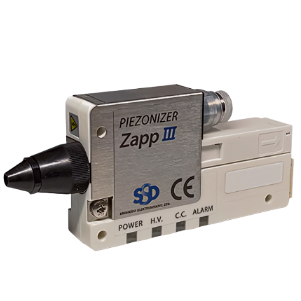 Shishido รุ่น Zapp-3 เครื่องสร้างประจุไอออนขนาดเล็กชนิดไฟฟ้ากระแสสลับ,AC type small ionizer with built-in ultra-small piezoelectric transformer