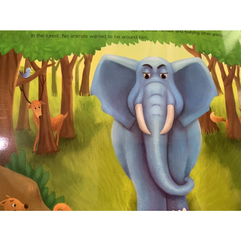 ช้างกับมดแดง The Elephant and the Red Antsนิทานสุภาษิต 2 ภาษา (ไทย-อังกฤษ)